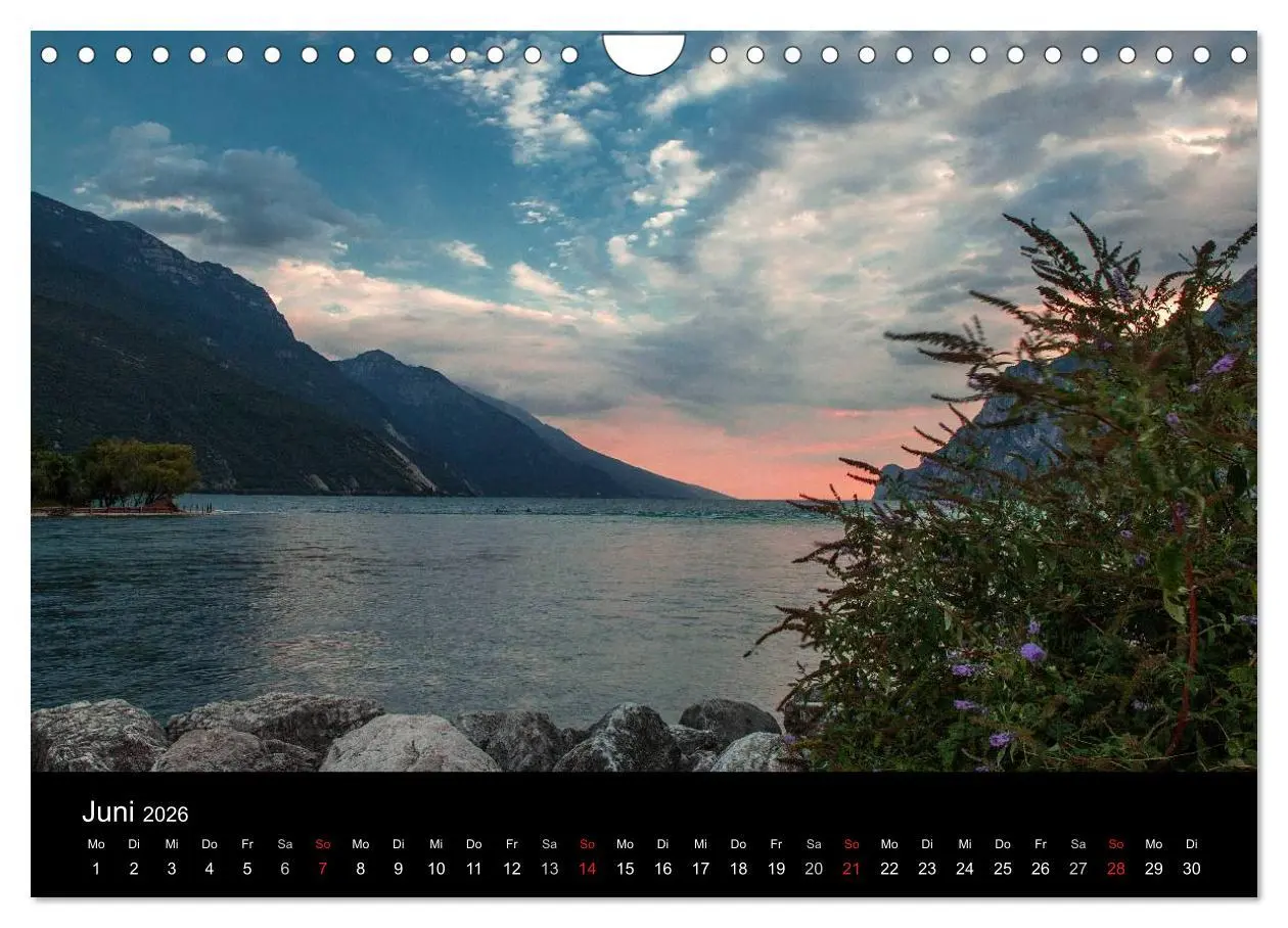 Bild: 9783516013986 | Die schönste Seite am Gardasee (Wandkalender 2026 DIN A4 quer),...