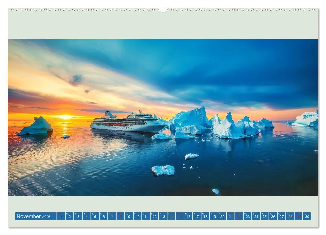 Bild: 9783516703986 | Kreuzfahrtschiffe vor Grönland (hochwertiger Premium Wandkalender...