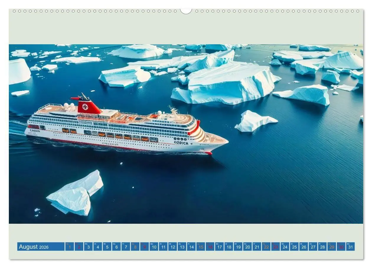 Bild: 9783516703986 | Kreuzfahrtschiffe vor Grönland (hochwertiger Premium Wandkalender...