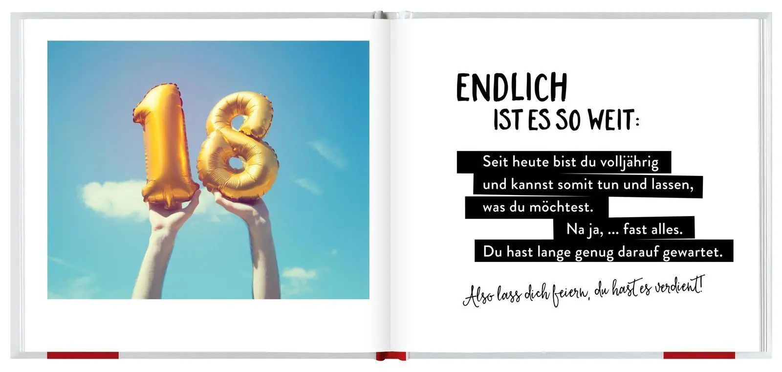 Bild: 9783848523986 | Zum 18. Geburtstag - Lass dich feiern! | Groh Verlag | Buch | 48 S.