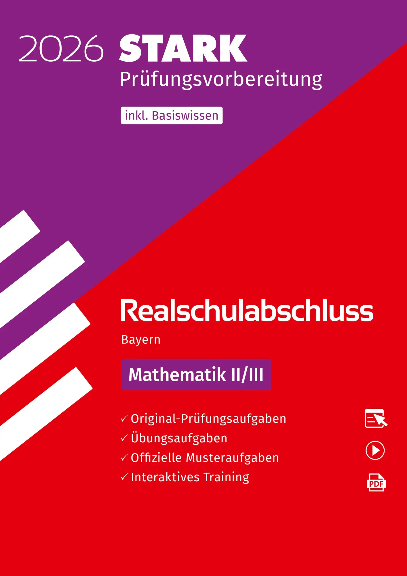 Cover: 9783849063986 | STARK Mathematik II/III - Realschulabschluss 2026 Bayern -... Cover: 9783849063986 | STARK Mathematik II/III - Realschulabschluss 2026 Bayern -...