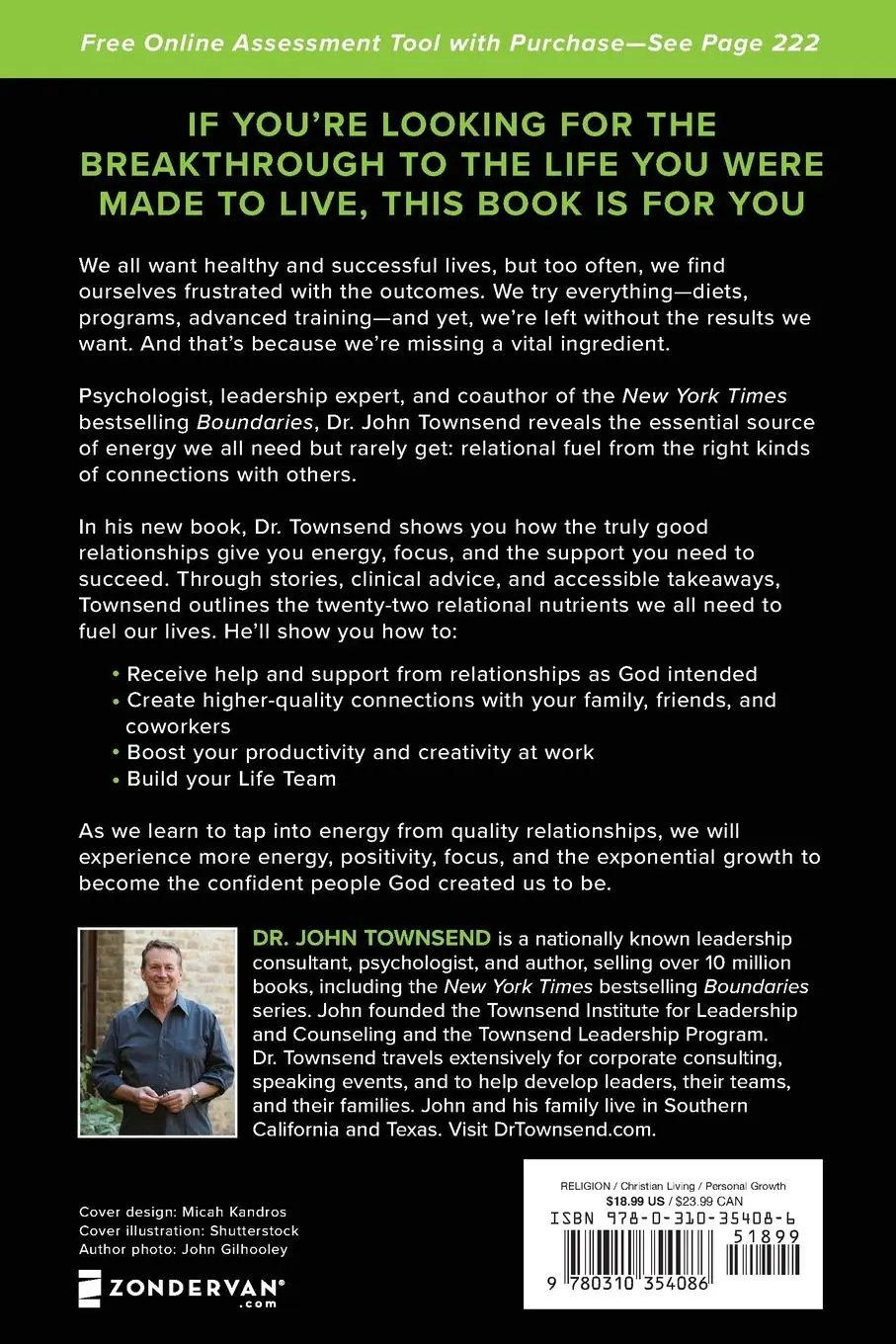 Rückseite: 9780310354086 | People Fuel | Fill Your Tank for Life, Love, and Leadership | Townsend