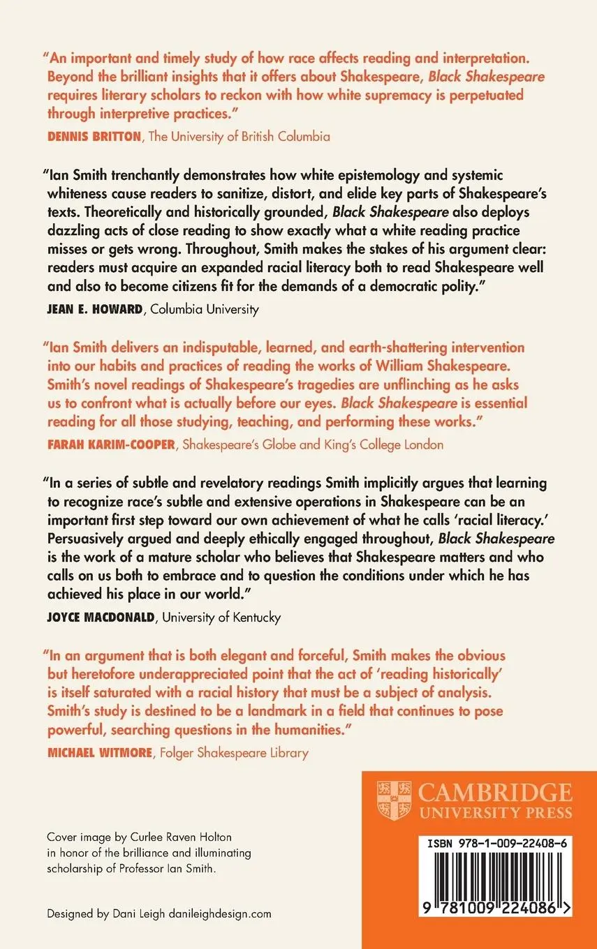 Rückseite: 9781009224086 | Black Shakespeare | Ian Smith | Buch | Englisch | 2022