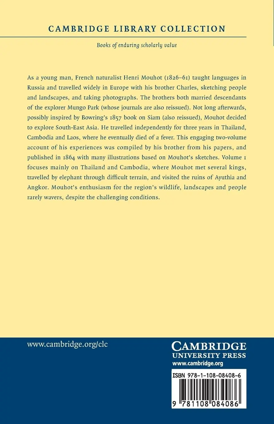 Rückseite: 9781108084086 | Travels in the Central Parts of Indo-China (Siam), Cambodia, and Laos