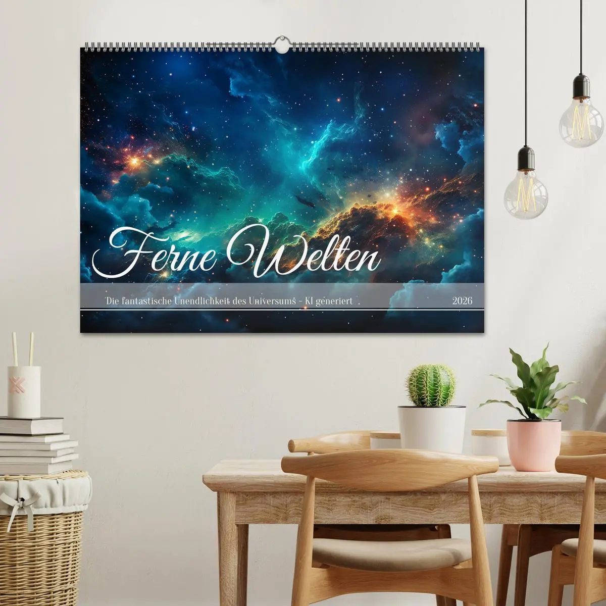 Bild: 9783457504086 | Ferne Welten (Wandkalender 2026 DIN A2 quer), CALVENDO Monatskalender