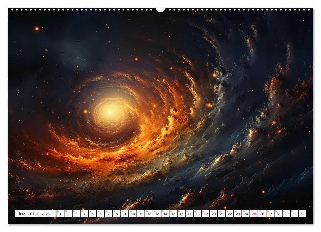 Bild: 9783457504086 | Ferne Welten (Wandkalender 2026 DIN A2 quer), CALVENDO Monatskalender