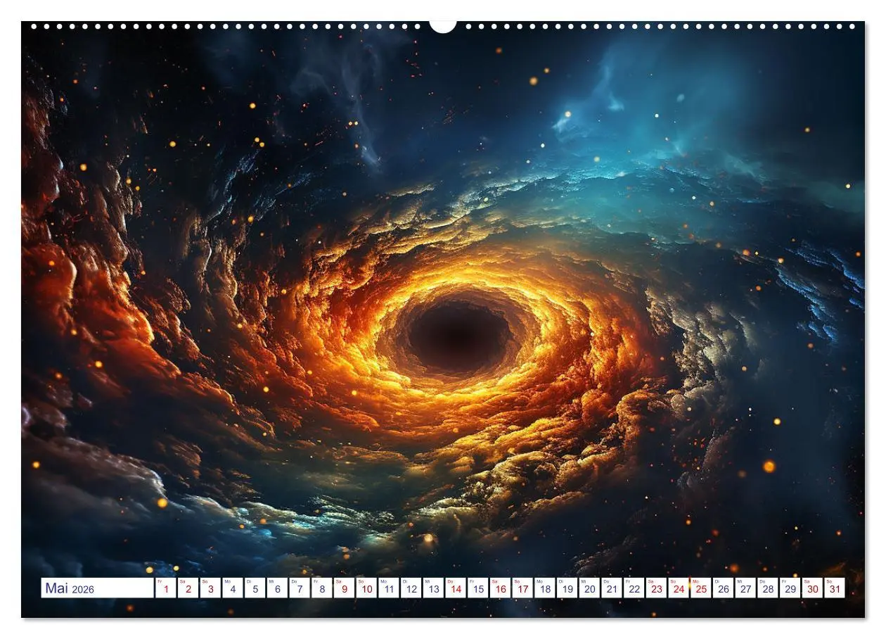 Bild: 9783457504086 | Ferne Welten (Wandkalender 2026 DIN A2 quer), CALVENDO Monatskalender