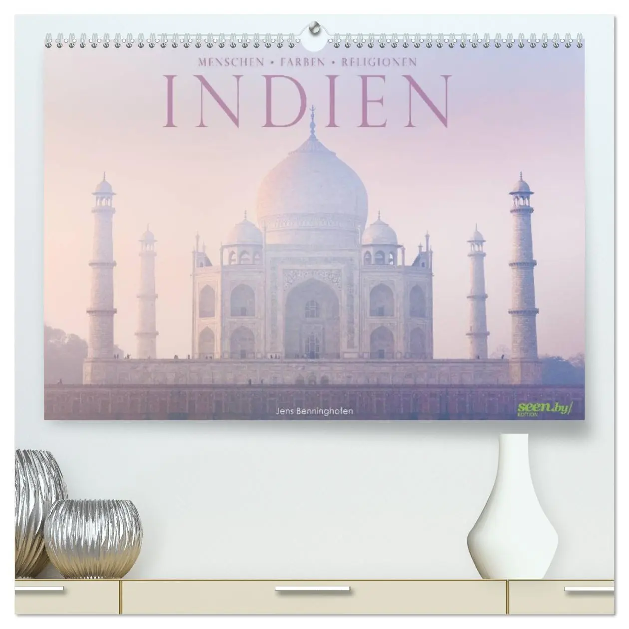 Cover: 9783516214086 | Indien: Menschen ¿ Farben ¿ Religionen (hochwertiger Premium...
