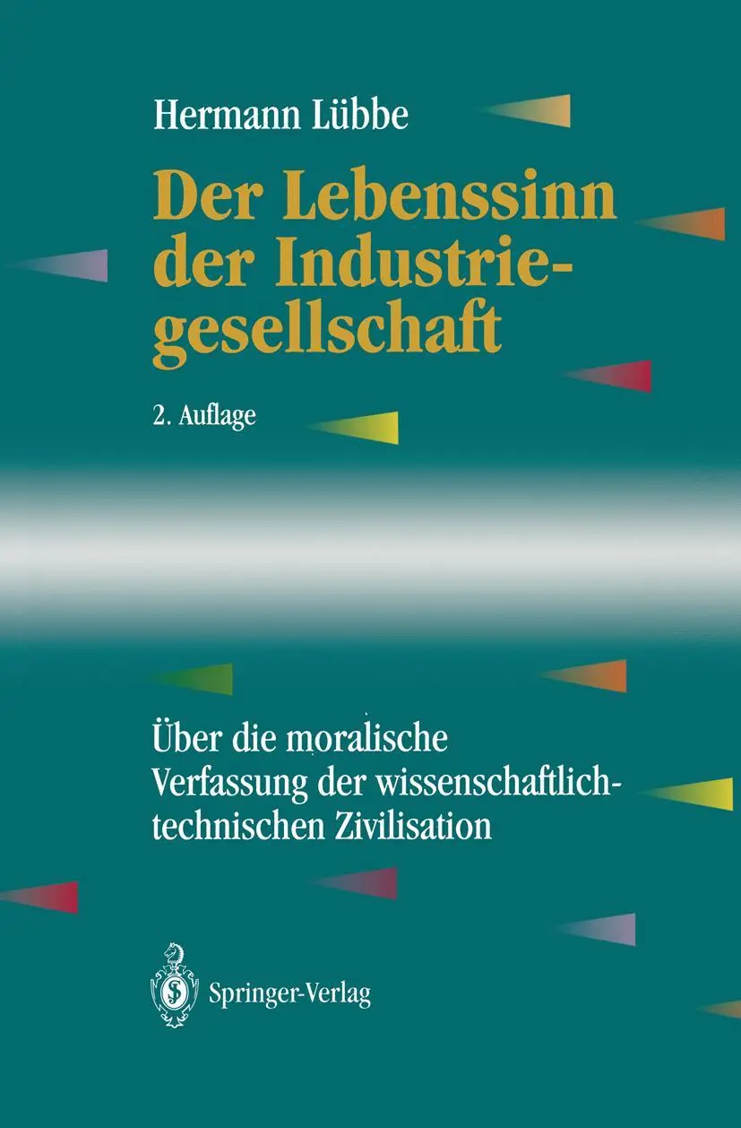 Cover: 9783642634086 | Der Lebenssinn der Industriegesellschaft | Hermann Lübbe | Taschenbuch