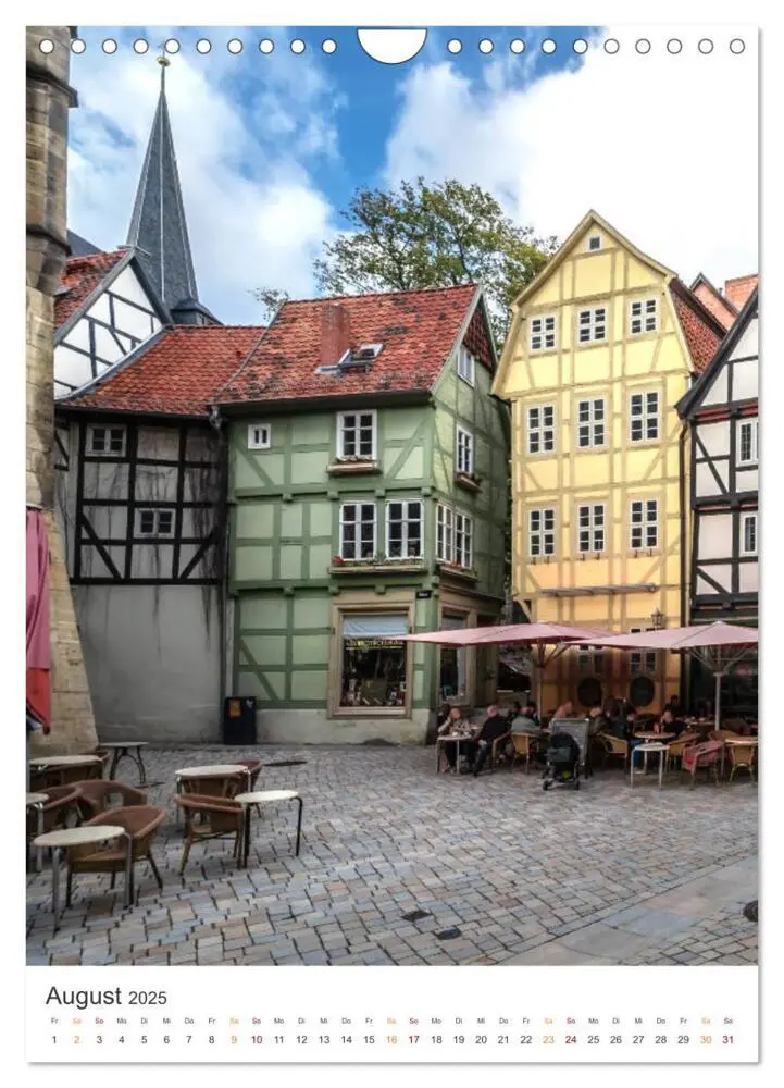 Bild: 9783435884186 | Altstadt Quedlinburg (Wandkalender 2025 DIN A4 hoch), CALVENDO...