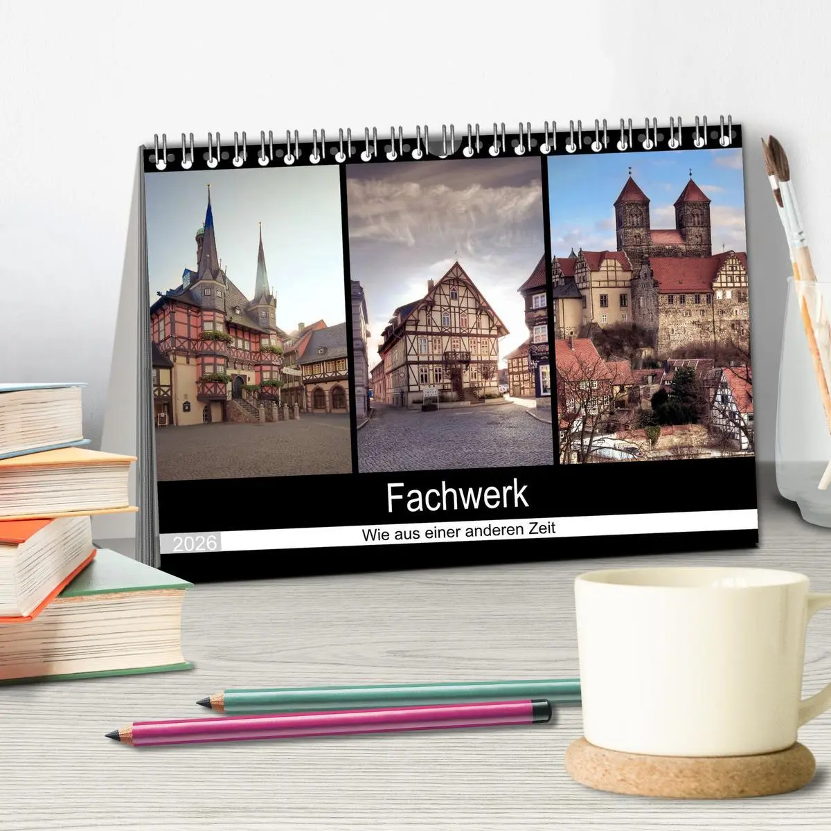 Bild: 9783516064186 | Fachwerk - wie aus einer anderen Zeit (Tischkalender 2026 DIN A5...