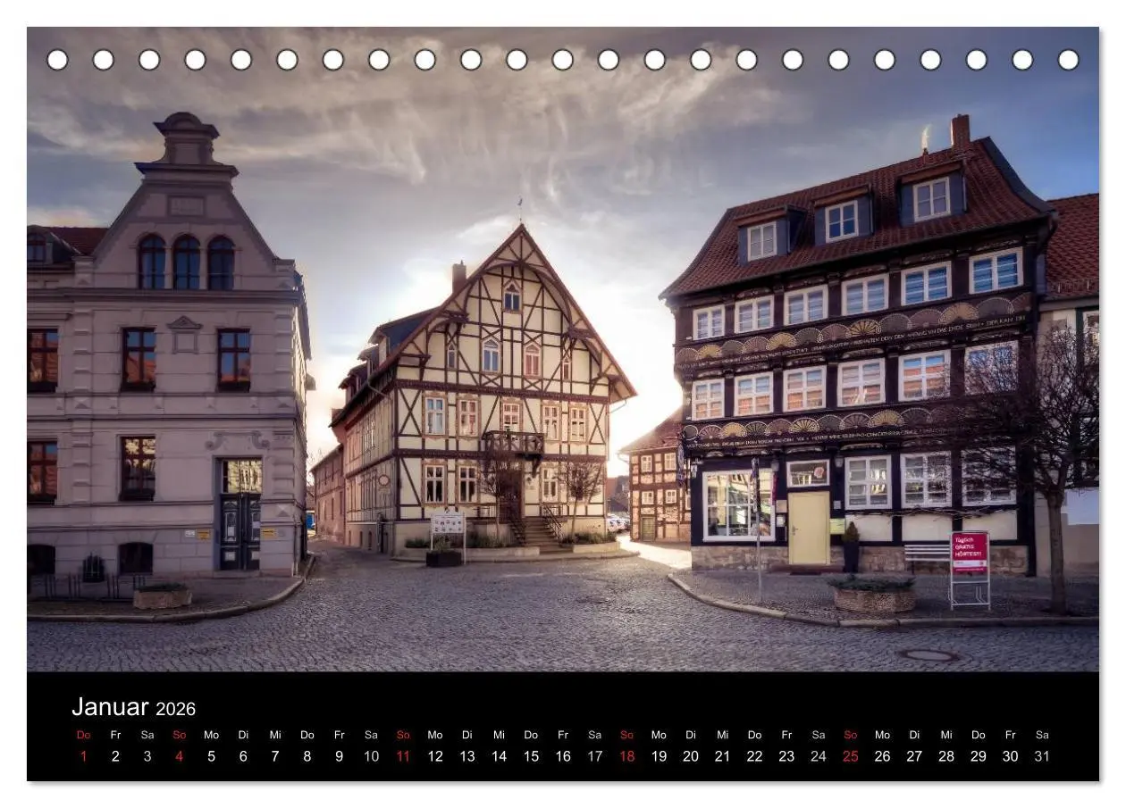 Bild: 9783516064186 | Fachwerk - wie aus einer anderen Zeit (Tischkalender 2026 DIN A5...