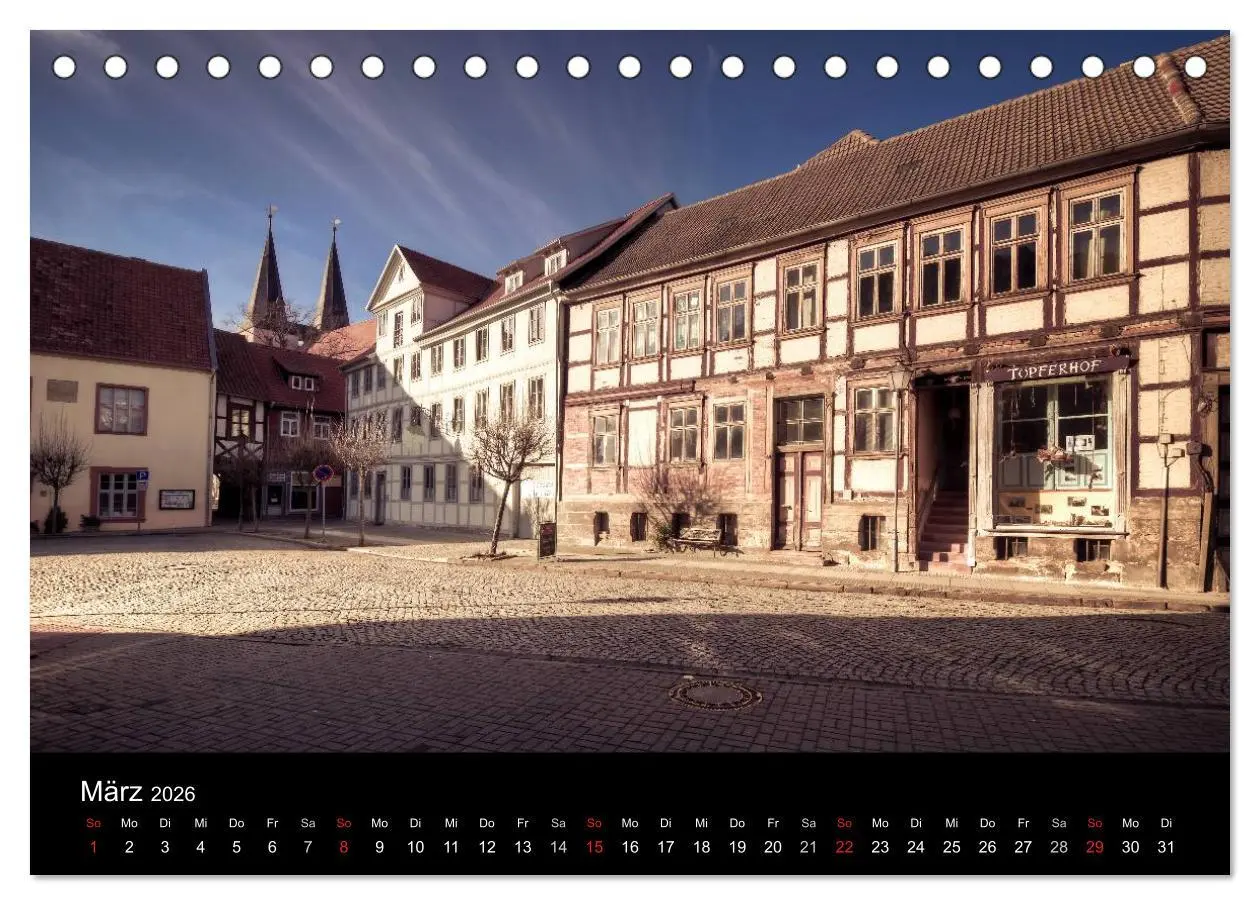 Bild: 9783516064186 | Fachwerk - wie aus einer anderen Zeit (Tischkalender 2026 DIN A5...
