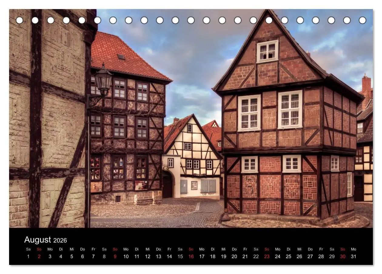 Bild: 9783516064186 | Fachwerk - wie aus einer anderen Zeit (Tischkalender 2026 DIN A5...