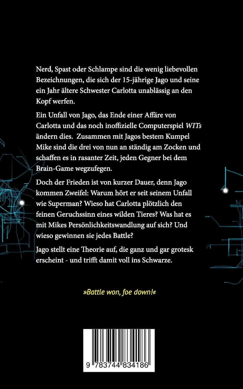 Rückseite: 9783744834186 | The Brain Project | Josefine S. Kidding | Taschenbuch | 480 S. | 2023