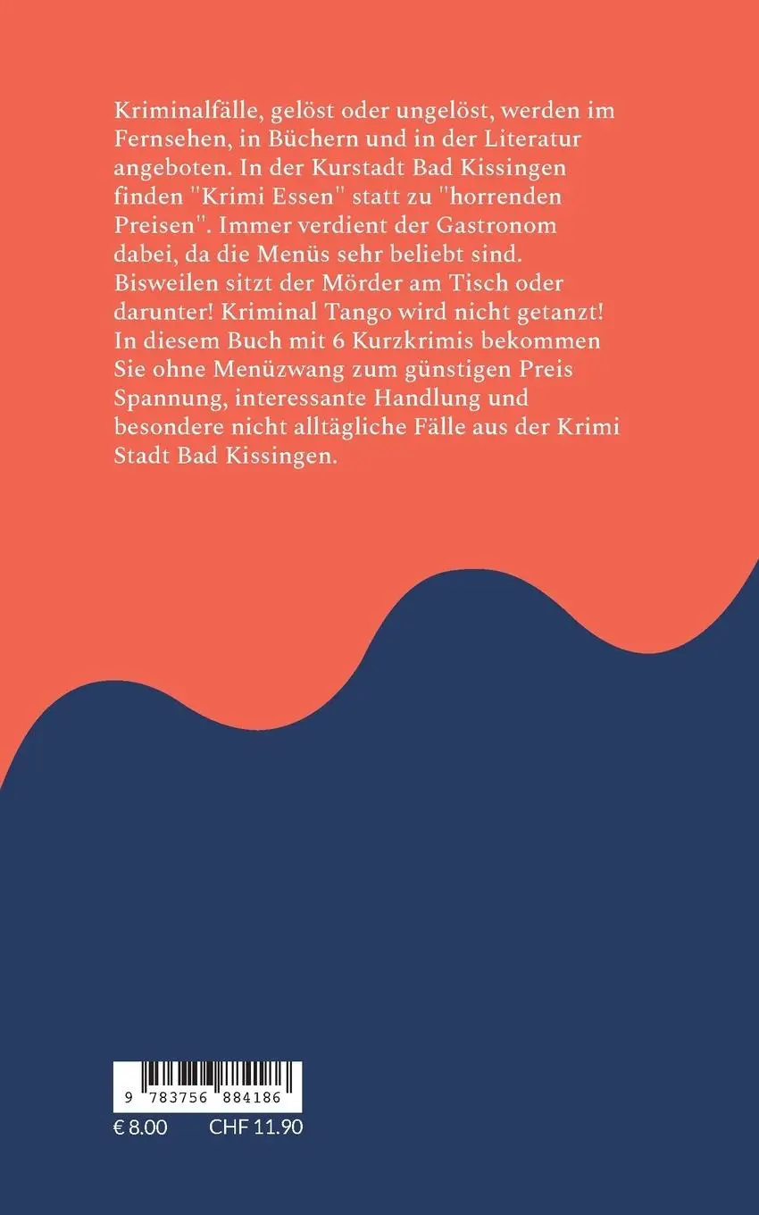 Rückseite: 9783756884186 | Krimis im Sechserpack aus Bad Kissingen | Johannes Paul Bachmann