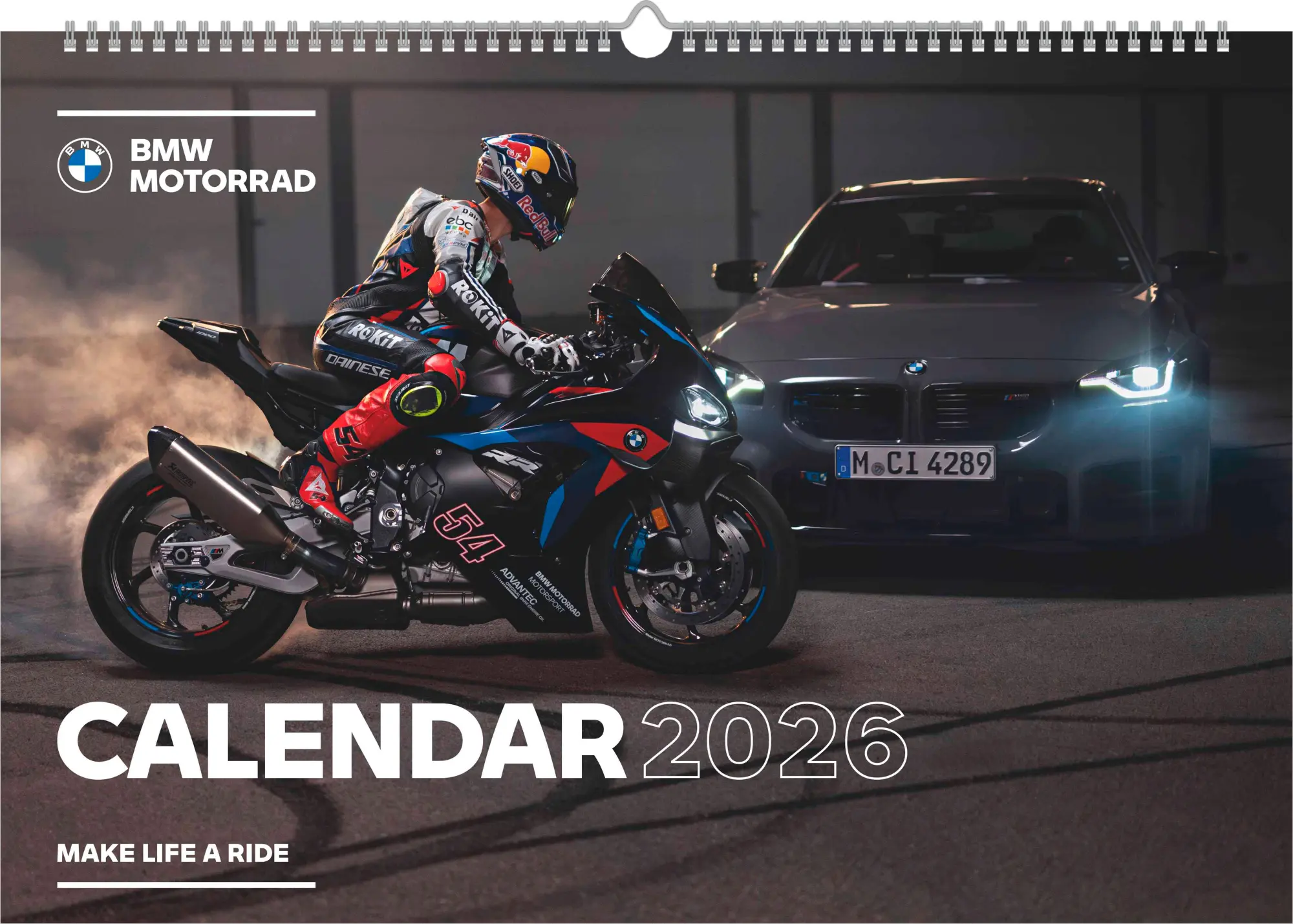 Cover: 9783911144186 | BMW Motorrad Wandkalender 2026 | Kalender | 14 S. | Deutsch | 2026