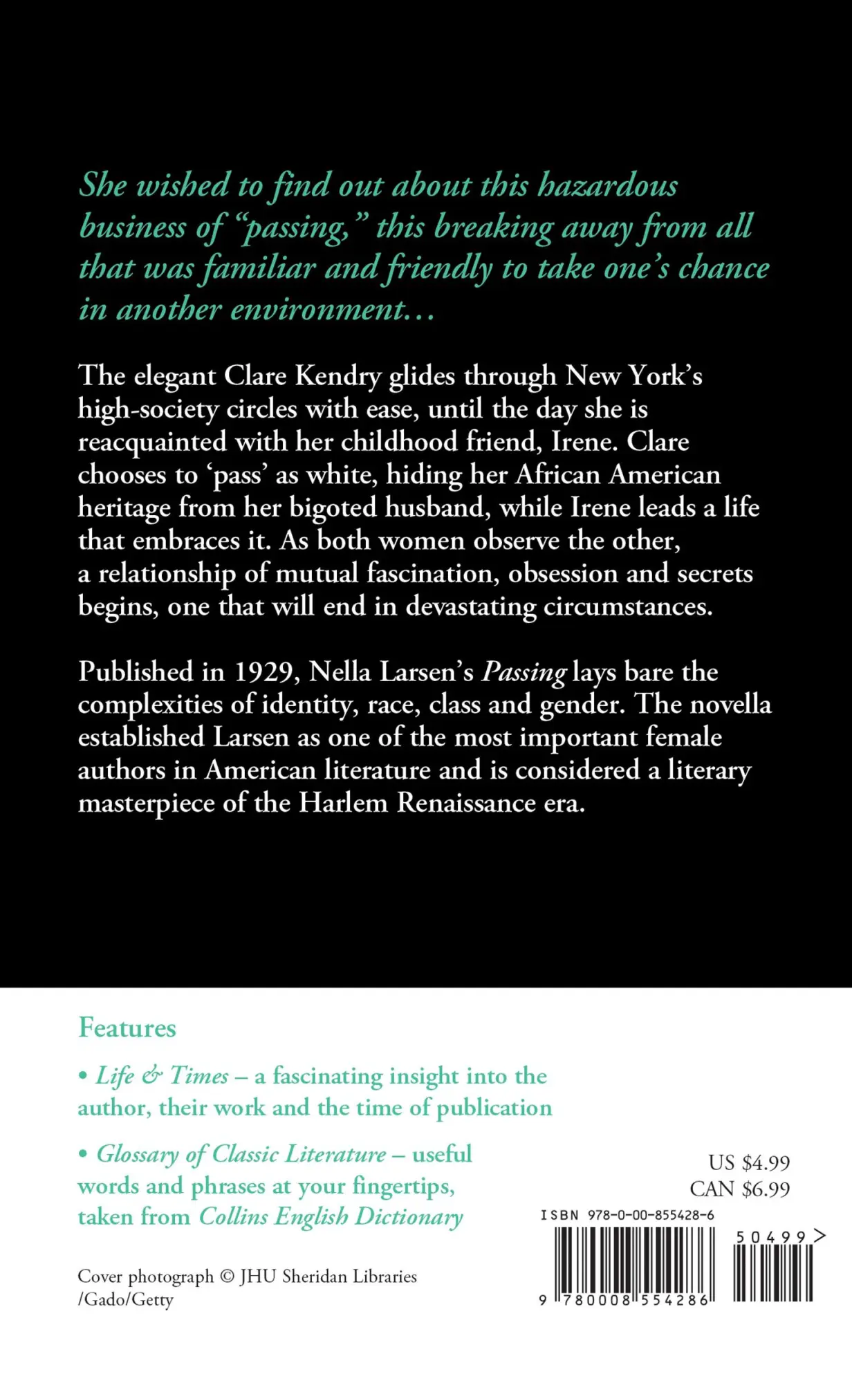 Rückseite: 9780008554286 | Passing | Nella Larsen | Taschenbuch | Kartoniert / Broschiert | 2023