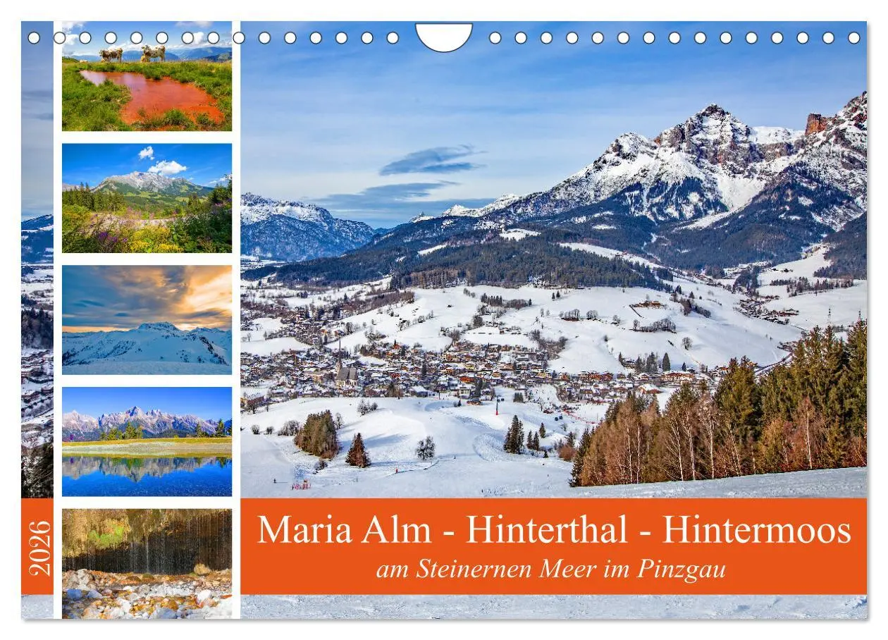 Cover: 9783457344286 | Maria Alm - Hinterthal - Hintermoos (Wandkalender 2026 DIN A4...