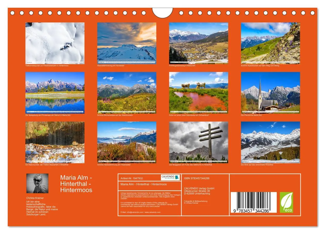 Bild: 9783457344286 | Maria Alm - Hinterthal - Hintermoos (Wandkalender 2026 DIN A4...
