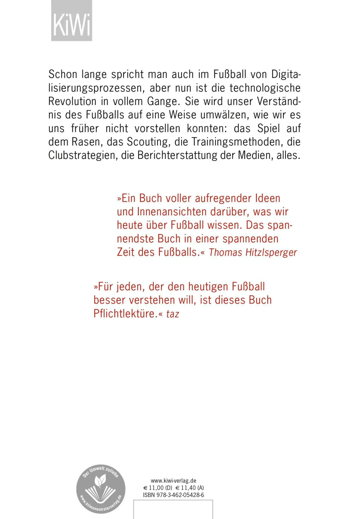 Rückseite: 9783462054286 | Matchplan | Die neue Fußball-Matrix | Christoph Biermann | Taschenbuch