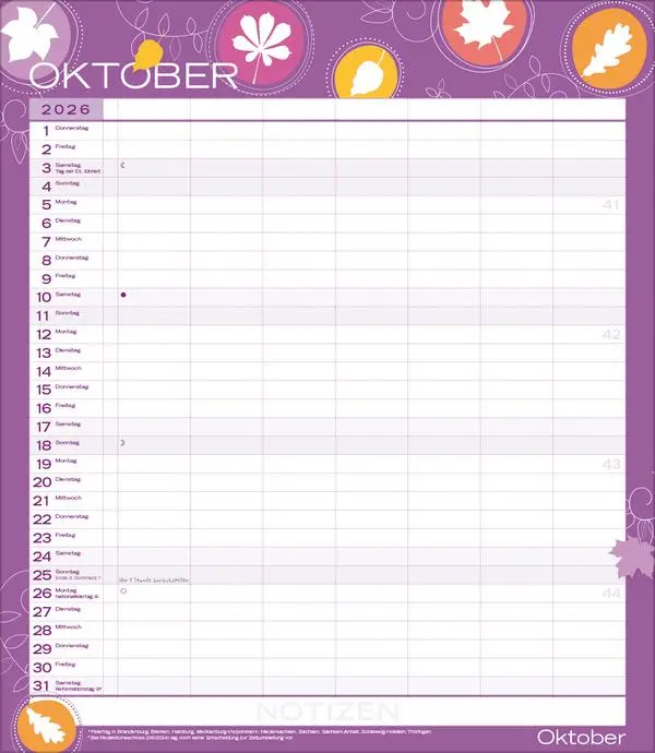 Bild: 9783731884286 | Multiplaner - Colour your time 2026 | Verlag Korsch | Kalender | 14 S.
