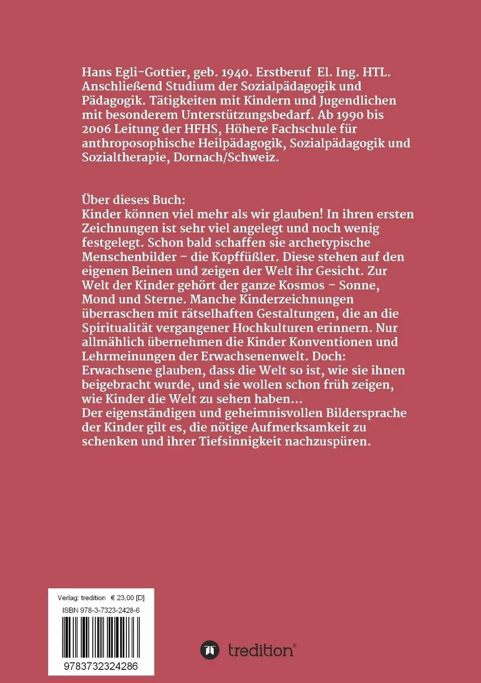 Rückseite: 9783732324286 | Geheime Botschaften | Was Kinderzeichnungen offenbaren | Egli-Gottier