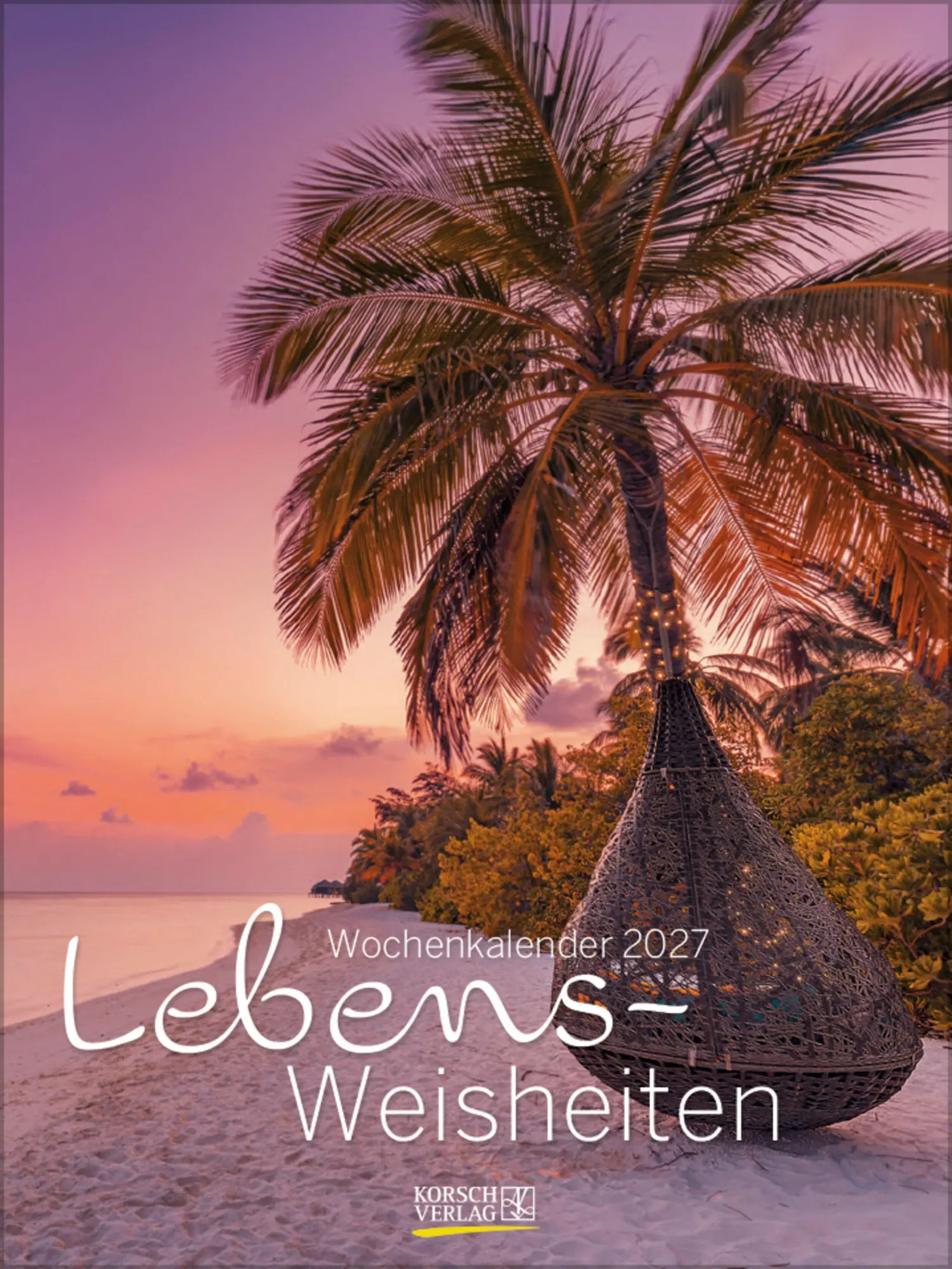 Cover: 9783819304286 | Literaturkalender Lebensweisheiten 2027 | Korsch Verlag | Kalender