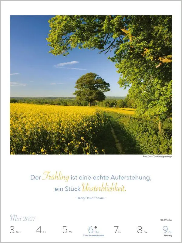 Bild: 9783819304286 | Literaturkalender Lebensweisheiten 2027 | Korsch Verlag | Kalender