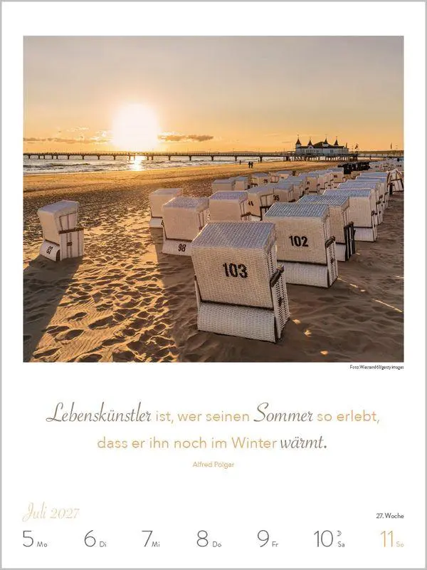 Bild: 9783819304286 | Literaturkalender Lebensweisheiten 2027 | Korsch Verlag | Kalender