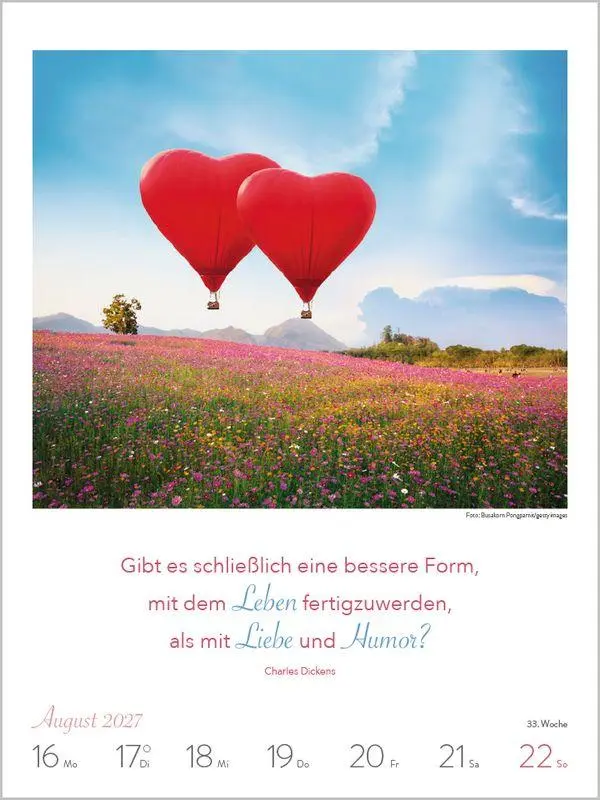 Bild: 9783819304286 | Literaturkalender Lebensweisheiten 2027 | Korsch Verlag | Kalender