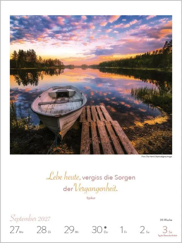 Bild: 9783819304286 | Literaturkalender Lebensweisheiten 2027 | Korsch Verlag | Kalender