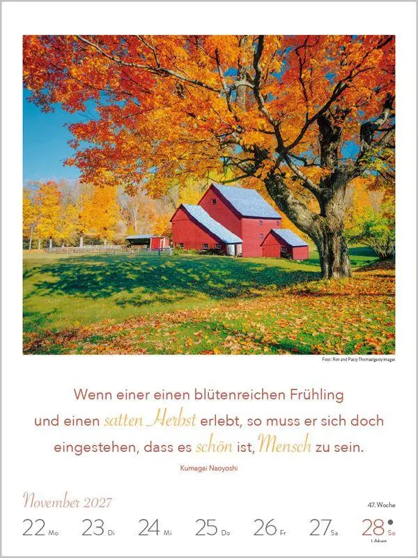 Bild: 9783819304286 | Literaturkalender Lebensweisheiten 2027 | Korsch Verlag | Kalender