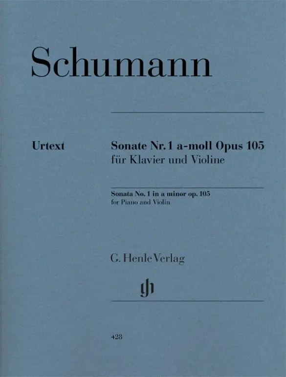 Cover: 9790201804286 | Robert Schumann - Violinsonate Nr. 1 a-moll op. 105 | Haug-Freienstein