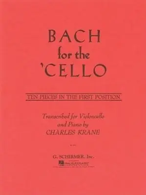 Cover: 9780793554386 | Bach for the Cello | Ten Pieces in the First Position | C. Krane