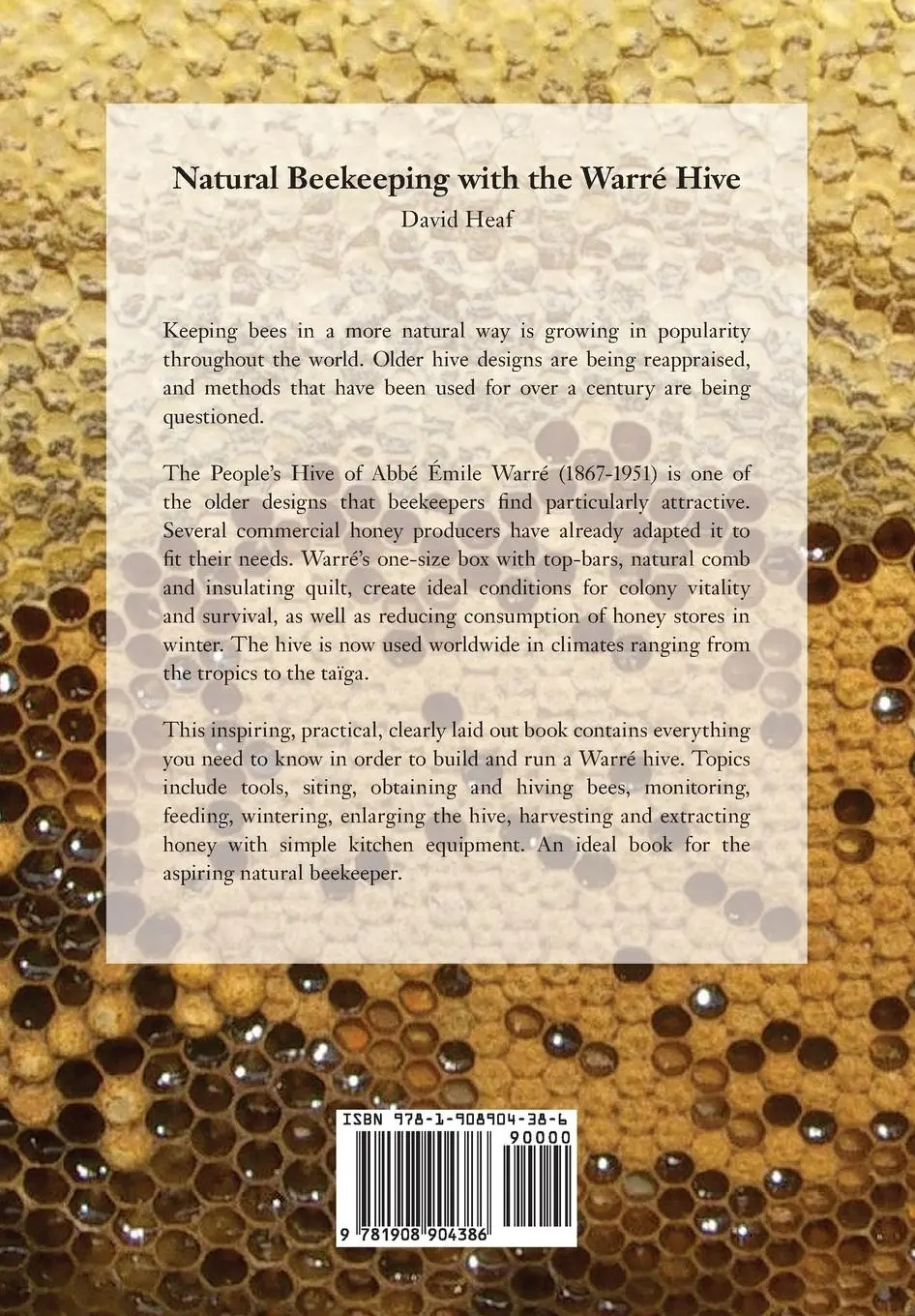 Rückseite: 9781908904386 | Natural Beekeeping with the Warre Hive | David Heaf | Taschenbuch