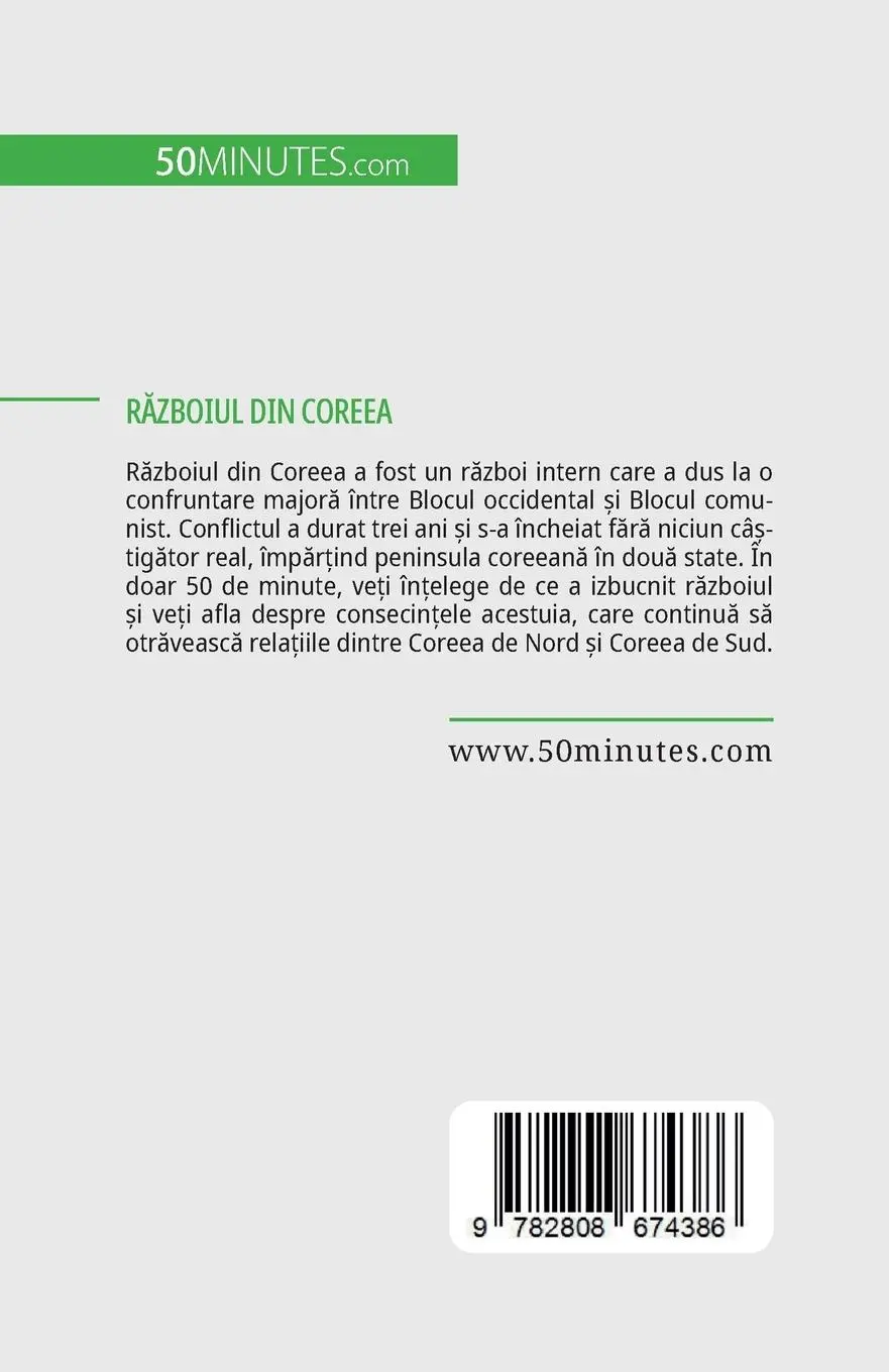 Rückseite: 9782808674386 | R¿zboiul din Coreea | De la R¿zboiul Mondial la R¿zboiul Rece | Buch