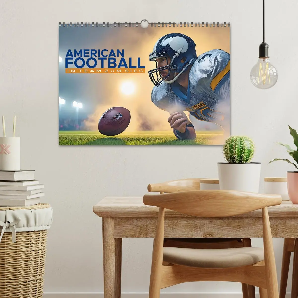 Bild: 9783457264386 | American Football - im Team zum Sieg (Wandkalender 2026 DIN A3...