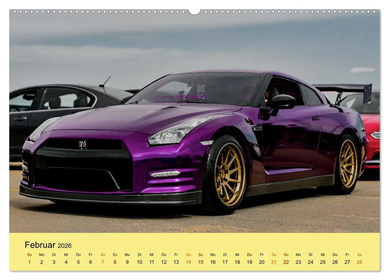Bild: 9783457334386 | Supersportler mit viel PS (Wandkalender 2026 DIN A2 quer), CALVENDO...