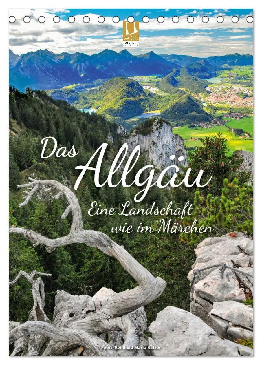 Cover: 9783516354386 | Das Allgäu - eine Landschaft wie im Märchen (Tischkalender 2026 DIN...