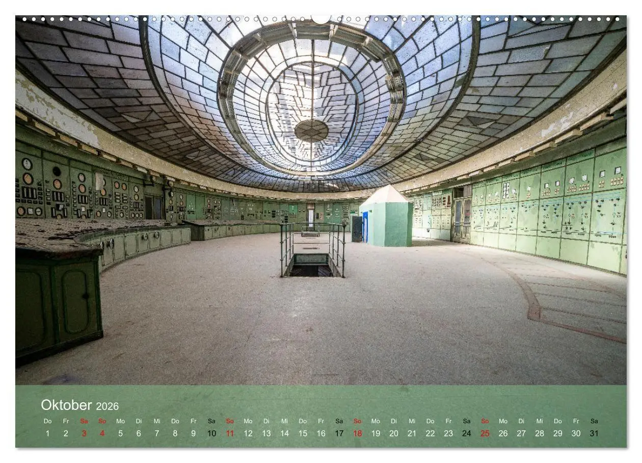 Bild: 9783516664386 | Betrieb eingestellt - Industrieruinen in Europa (Wandkalender 2026...
