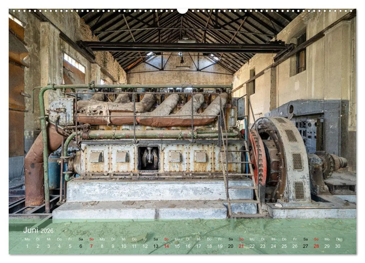 Bild: 9783516664386 | Betrieb eingestellt - Industrieruinen in Europa (Wandkalender 2026...