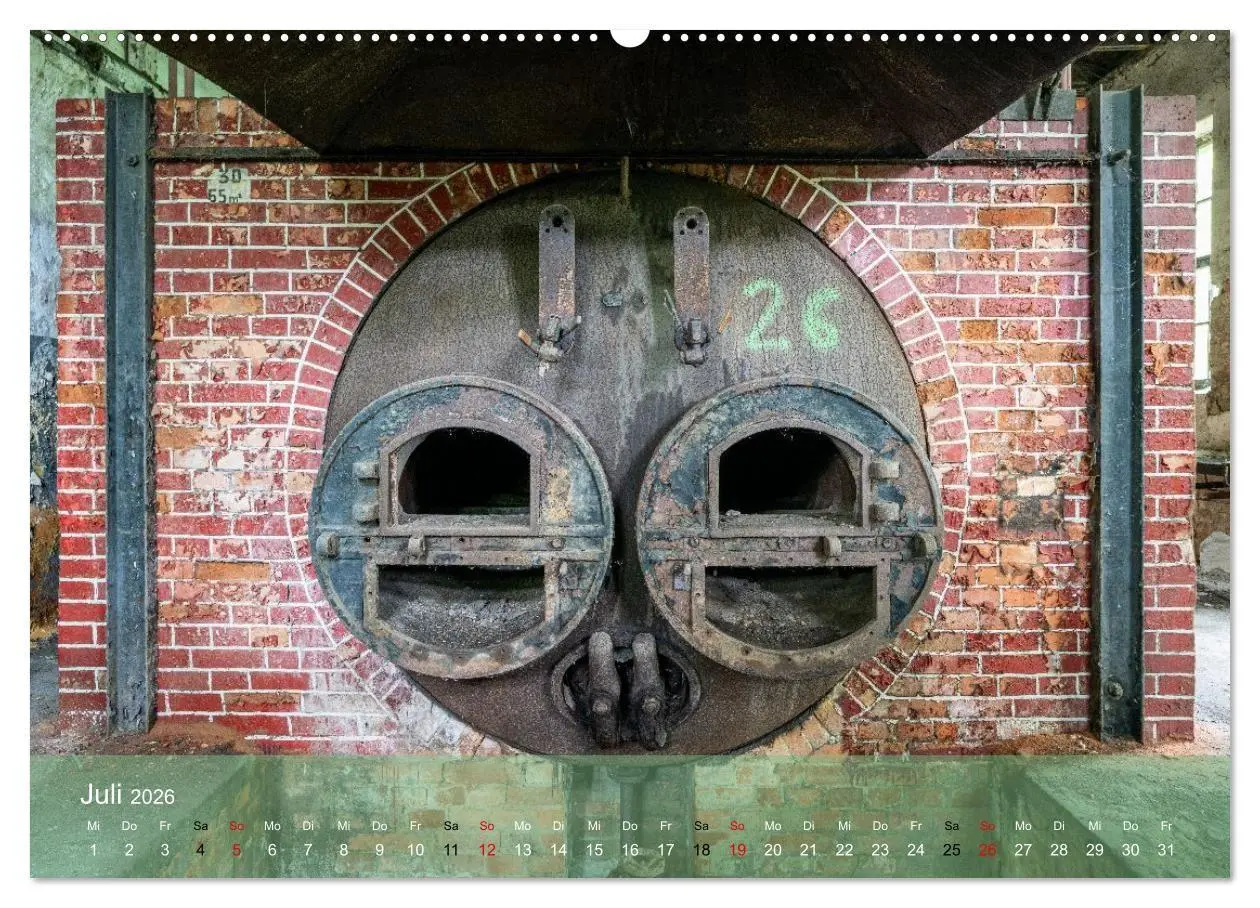 Bild: 9783516664386 | Betrieb eingestellt - Industrieruinen in Europa (Wandkalender 2026...