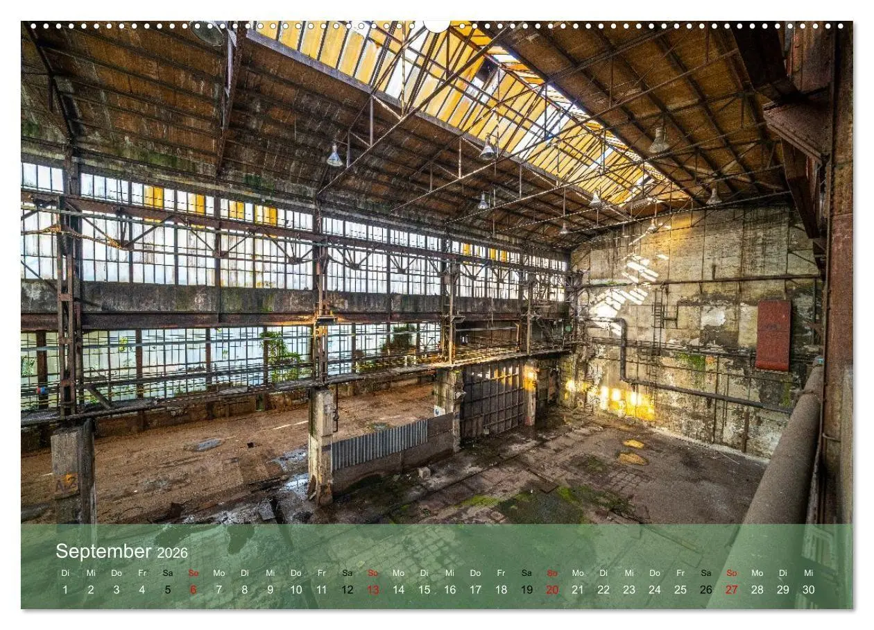 Bild: 9783516664386 | Betrieb eingestellt - Industrieruinen in Europa (Wandkalender 2026...