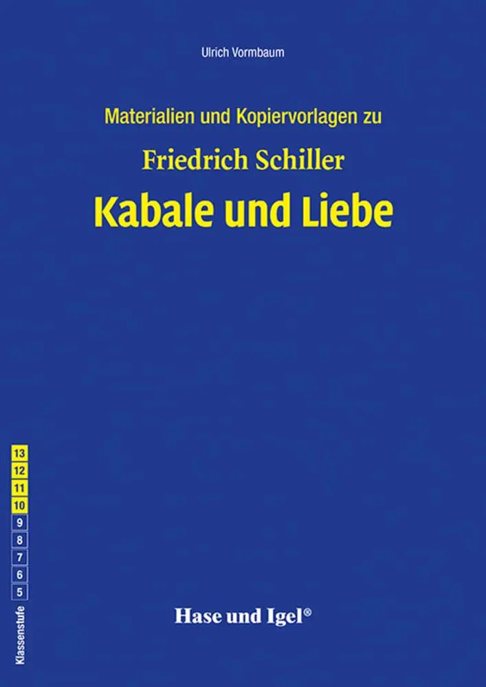 Cover: 9783863164386 | Kabale und Liebe. Begleitmaterial | Friedrich von Schiller (u. a.)