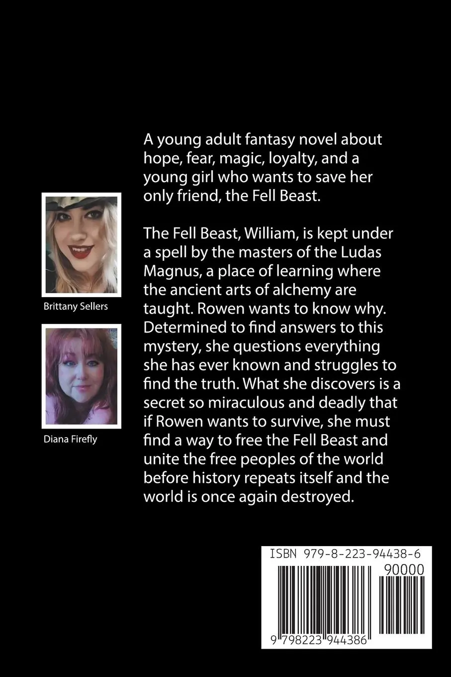 Rückseite: 9798223944386 | Rowen and the Fell Beast | Brittany Sellers (u. a.) | Taschenbuch