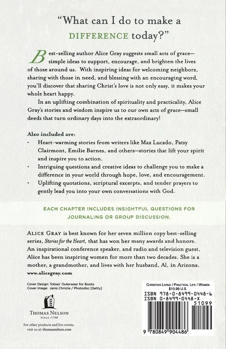 Rückseite: 9780849904486 | The Small Acts of Grace | Alice Gray | Taschenbuch | Englisch | 2006