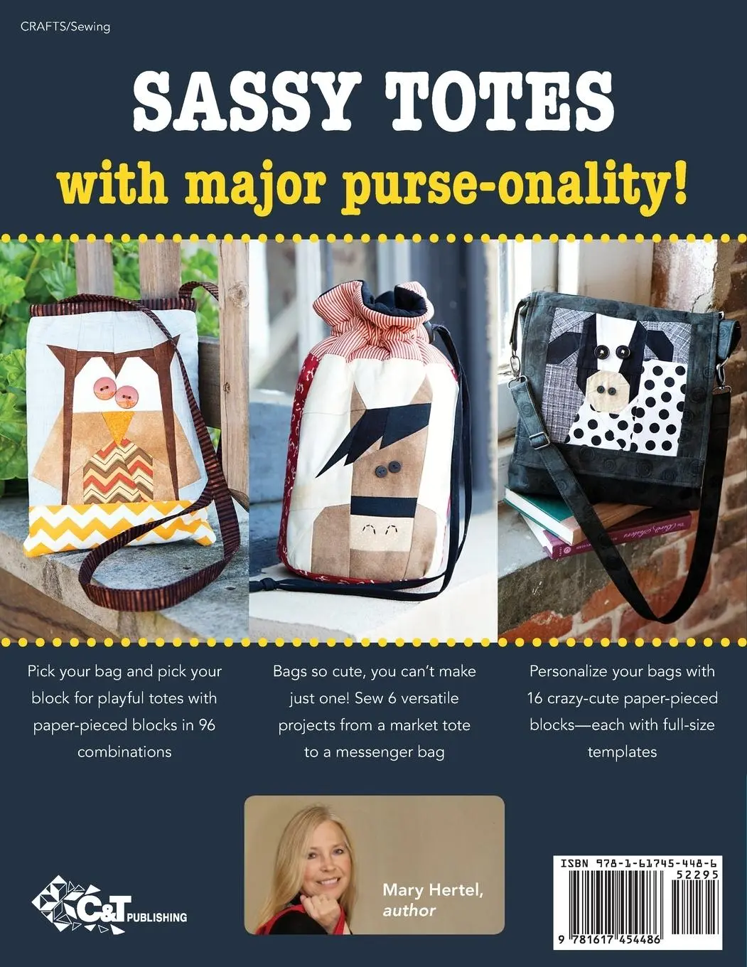 Rückseite: 9781617454486 | Cute &amp; Clever Totes - Print-On-Demand Edition | Mary Hertel | Buch