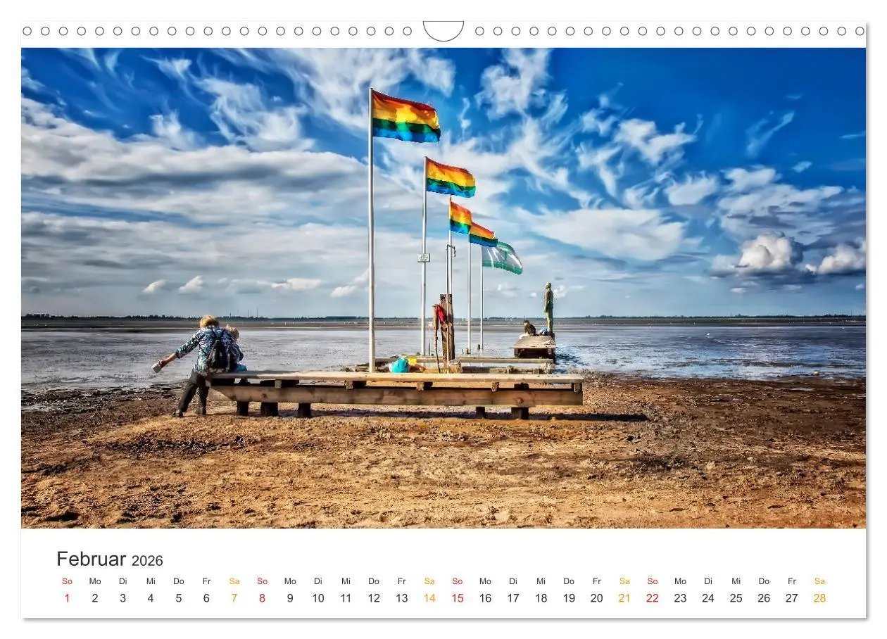 Bild: 9783457254486 | Dangast - Wellen, Wind und Hafenzauber (Wandkalender 2026 DIN A3...