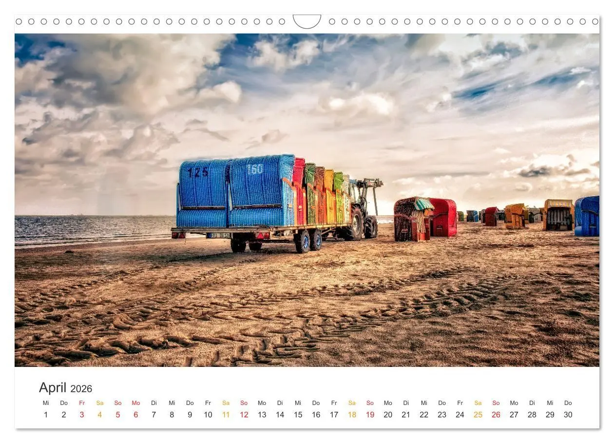Bild: 9783457254486 | Dangast - Wellen, Wind und Hafenzauber (Wandkalender 2026 DIN A3...